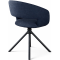 Крісло поворотне HOLLY чорний3